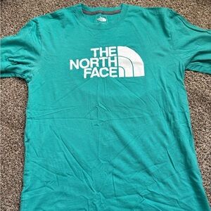 The North Face Men's Teal T-Shirt